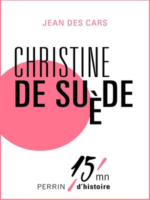 cover image of Christine de Suède
